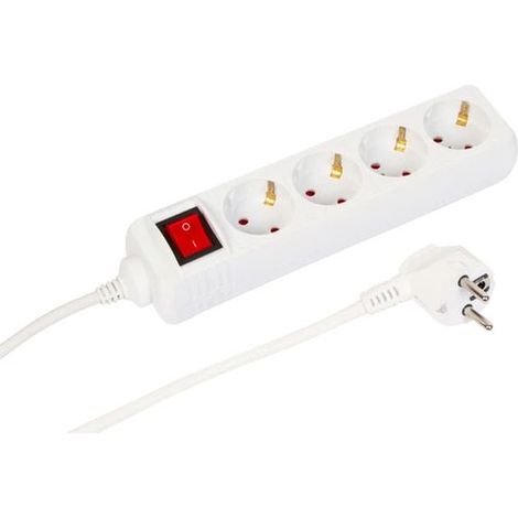 Répartiteur réseau RJ45 MC-GRU0043WS 3 m 4 prises Blanc (1/2)