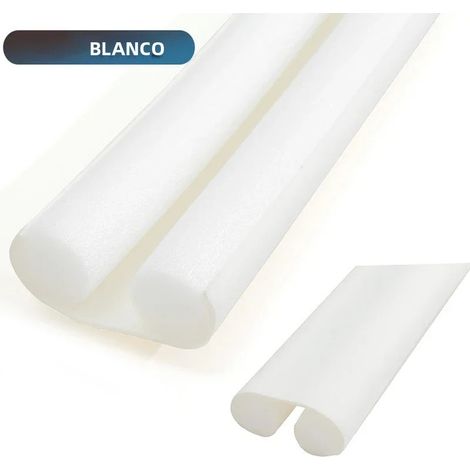 Joint de porte blanc souple, coupe-vent et anti-poussière, bas de porte multifonction moderne (1/5)
