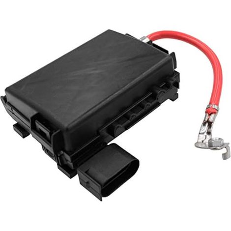 Boîte à fusibles de borne de batterie avec couvercle 1J0937550A 1J0937617D pour VW Beetle 2002-2010, Golf City, Jetta, Bora MK4, Audi A3 S3 2001-2003, Seat Toledo, Skoda Octavia (1/5)