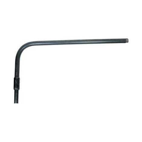 RACCORDO DI TRANSIZIONE CURVO RIVESTITO FILETTATO PER GAS Misura: Diam. 32 x 1"