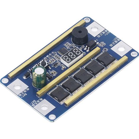 Poste de soudage par points Z99, carte PCB avec afficheur numérique 3 chiffres, kit DIY mini soudeuse à points pour batteries, jeu complet 12V DC (1/5)