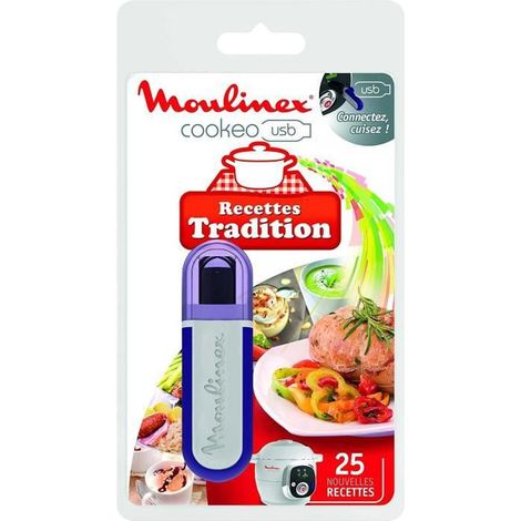 COOKEO USB TRADITION POUR PETIT ELECTROMENAGER MOULINEX - XA600211 (1/5)