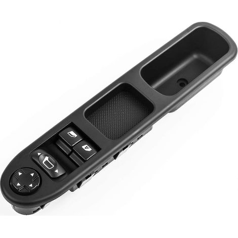 Lève-vitre électrique avant gauche 207, interrupteur 6554.QC, commande de lève-vitre 207 pour Peugeot 207 et Citroën C3 (1/5)
