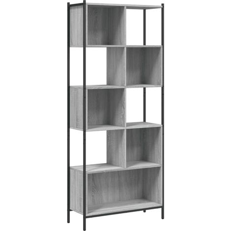 Maison Exclusive - Bücherregal Grau Sonoma 72x28x172 cm Holzwerks