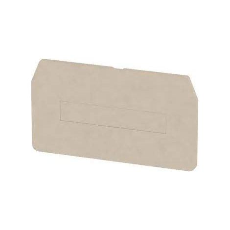 Weidmüller Abschlußplatte 62x2x34,8mm ZAP/TW 4