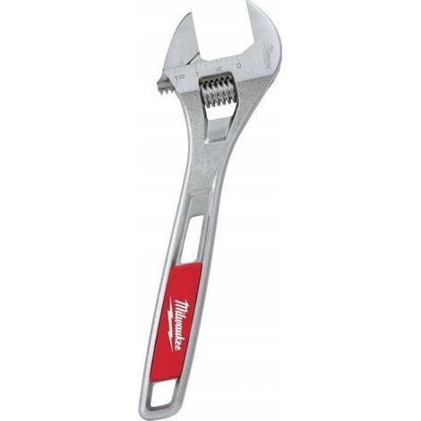 Milwaukee Llave ajustable cromada 380 mm capacidad 46 mm
