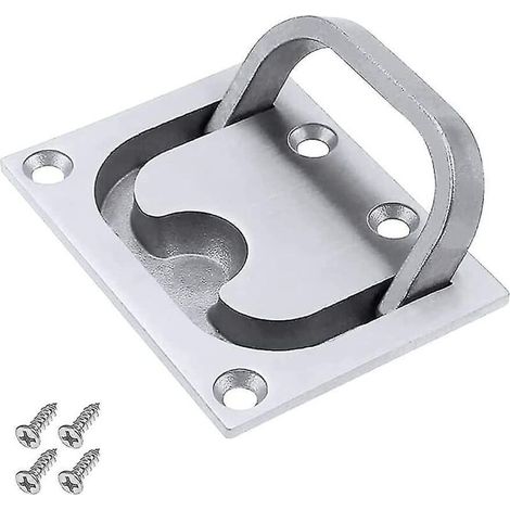 Poignée de bateau en acier inoxydable, poignée de bateau encastrée, poignée de trappe de bateau, poignée de levage encastrée en acier inoxydable (1/5)