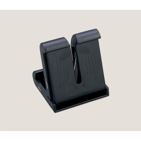ARCOS Affilatore Professionale da Tasca per Affilare e Lucidare Coltelli – Realizzato in Plastica e Metallo, Colore Nero (1/3)