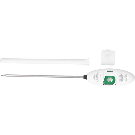 Hochpräzises, tragbares elektronisches Thermometer mit Edelstahlsonde zur Messung der Temperatur von Wasser, Milch und Speisen. (1/5)