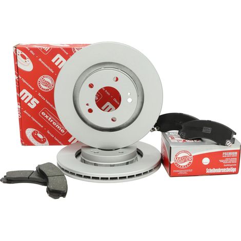 Disques et plaquettes de frein avant pour Citroën C-Crosser, Peugeot 4007 et Mitsubishi. (1/5)