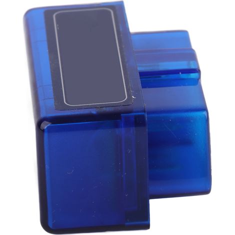 Adaptateur Diagnostic OBD2 WIFI Mini ELM327 12V pour Voiture, Détecteur Bluetooth Voiture Android, Scanner Auto Bleu (1/5)