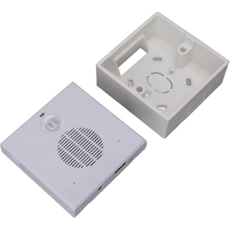Sonnette de porte à détecteur de mouvement, infrarouge humain, volume réglable, alarme d'allée pour banque, entrepôt, entreprise, 220V (1/5)
