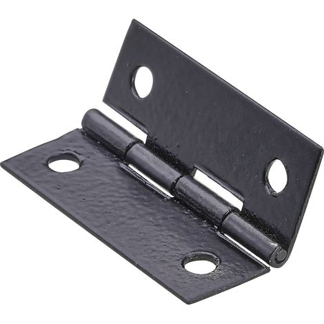 Hettich Scharnier Stahl 25 x 18 mm schwarz Winkelbeschlag
