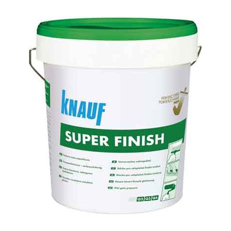 STUCCO IN PASTA 'SUPER FINISH' KNAUF 20 kg