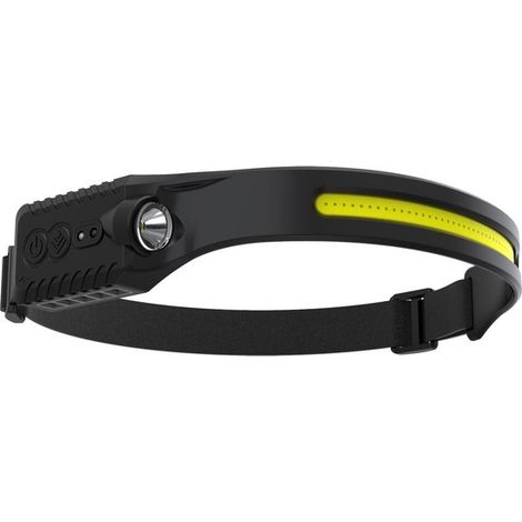 Linterna frontal recargable - LED, 1200 mAh, 5 modos, resistente al agua, para correr, ciclismo, bricolaje (1/4)