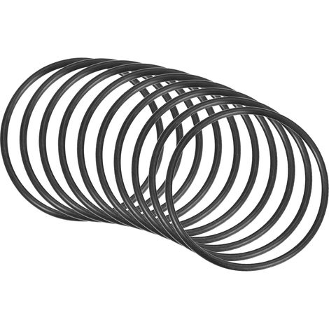 10 Pièces 50mm x 43,8mm x 3,1mm Joints toriques Noir (1/5)
