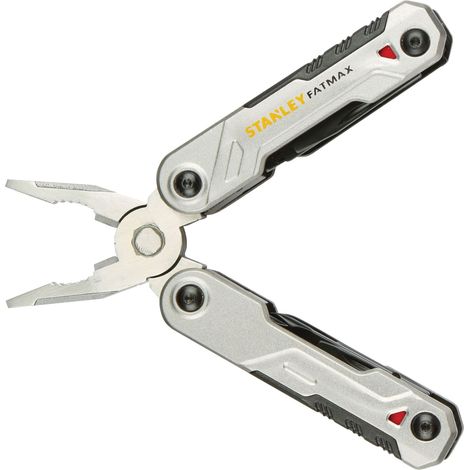 Stanley FMHT0-72414 Multi-Tool Pliers with 16 Functions, Full Size, Black Stainless Steel