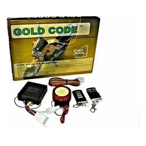 KIT Completo Antifurto Per MOTO GOLD CODE Blocco Iniezione Telecomando