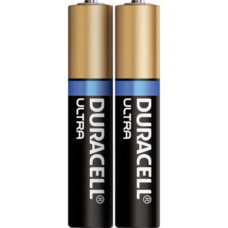 Duracell MN2500 Ultra Mini (AAAA)-Batterie Mini (AAAA) Alkali-Mangan 1.5 V 600 mAh 2 St. (1/4)