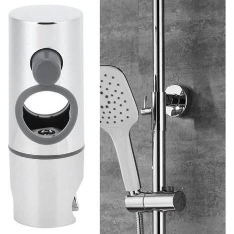 Support de barre de glissière de douche - EJ.LIFE - Support de pomme de douche réglable - Convient pour Douche (1/4)