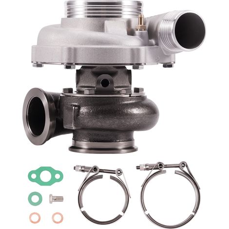 GT3076 Turbo Cargador Ball Bearing Turbocharger A/R 0.82 0.63 Water & Oil Cooled (1/5)