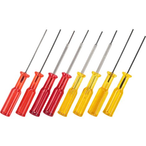 Lot de 8 embouts hexagonaux pour tournevis, aiguilles à surjeter, 1,5 mm/1,6 mm
