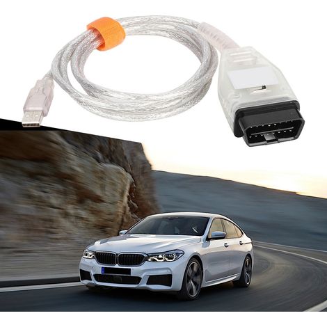 Câble diagnostic auto INPA K+DCAN avec puce FT232 et interrupteur, ligne de test pour BMW, outil de diagnostic véhicule, interface OBD, qualité robuste (1/5)