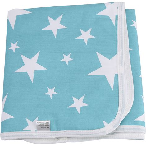 Tapis à langer en coton pour bébé, matelas à langer, couverture de change, alèse C (1/5)