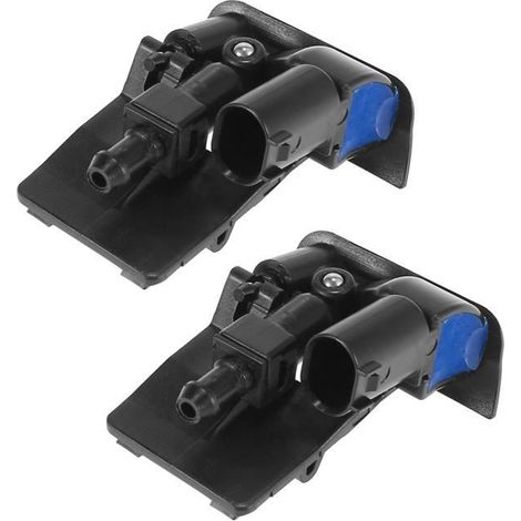 2X Nouveau Lave-Glace PulvéRisateur Buse Pare-Brise Buse Jet 61667161469 pour -BMW X5 E70 2006 - 2010 (1/4)