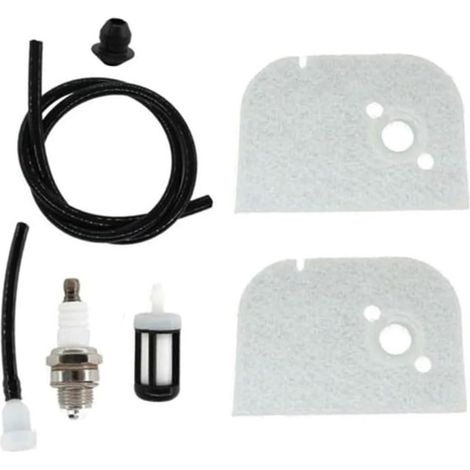 pour accessoire Scie pour chaîne 009L 012 Remplacement Complet  7 incluses, filtres air et carburant, bougie, ligne, joint, PVC pour robuste, installation facile (1/5)