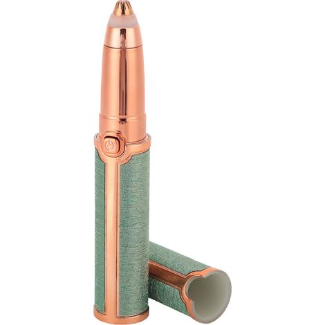 Tondeuse à sourcils électrique USB portable, rasoir de maquillage pour femmes, vert (1/5)