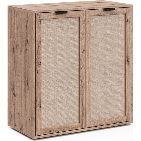 Credenza Elven, Rovere, 79 x 85 cm con 2 porte, Vicco (1/5)