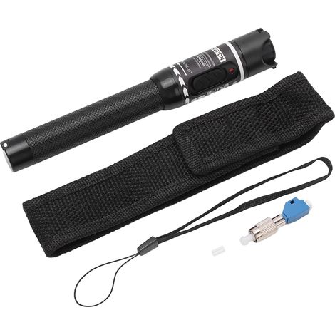 Stylo rouge VFL 50km sans contact 50mW noir localisateur de défaut fibre optique test (1/5)