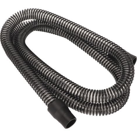 Tuyau respiratoire flexible lisse, tube de connexion noir pour machine, protection interne, haute flexibilité, accessoire respirateur (1/5)