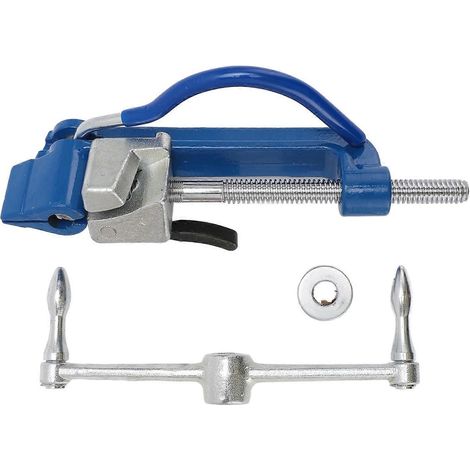 Kit de feuillard en acier, outil de feuillardage autobloquant robuste pour l'industrie nautique (1/4)