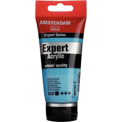 Peinture acrylique - Royal Talens - Amsterdam Expert - 75ml - Série 3 - Bleu Sevrès (1/2)