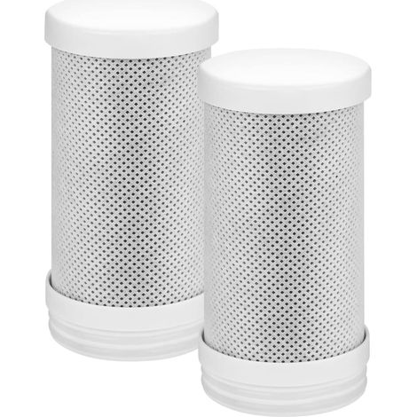Cartouche filtrante à Charbon Actif – Filtre à Eau de Remplacement pour Robinet en Acier Inoxydable, réduit Le Chlore, Le goût et l'odeur (1/5)