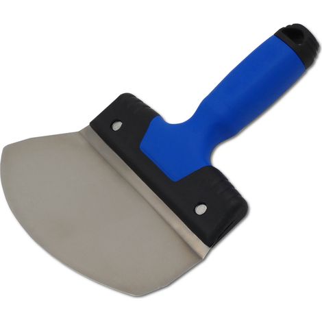 DEWEPRO Eimerschaber - Eimer Schaufel - Spachtel gebogen - hervorragend zur Entnahme von Spachtelmasse aus Eimern (1/5)
