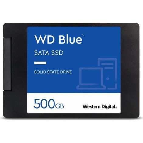 Western Digital Blue 3D 2.5" 500 Go Série ATA III (1/4)