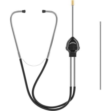 Stéthoscope à cylindre en acier inoxydable (1/5)