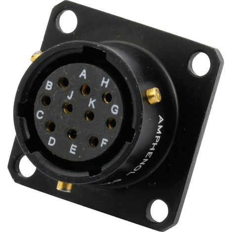 Amphenol 62IN 12E 14 19S 624 Rundstecker Buchse, Einbau Gesamtpolzahl: 19 Serie (Rundsteckverbinder)