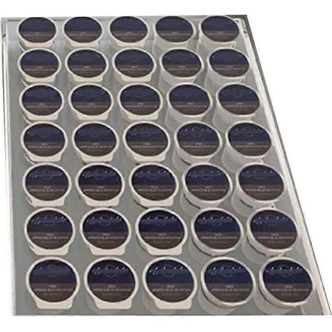 Présentoir à capsules de café en acrylique, support transparent en forme de U à 24 trous (1/4)