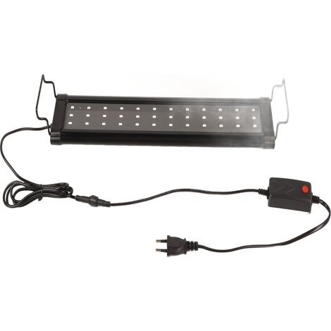 Lampe LED pour Aquarium à spectre complet, 3 Modes, avec support extensible pour l'eau douce (1/5)