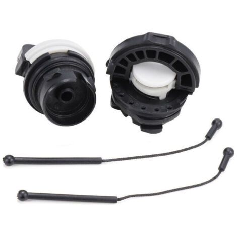 2 Pièces Tronçonneuse Bouchon d'essence/Bouchon de Réservoir de Carburant pour Stihl MS171 MS181 MS210 MS230 MS240 MS250 MS260 Remplacer 0000 350 0525 (1/3)