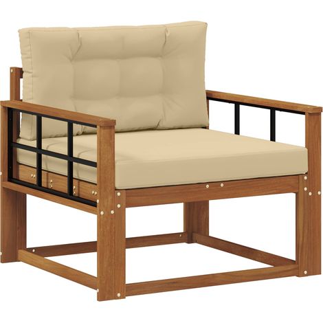 Maison Exclusive - Outdoor Mittelsofa Natur (1/5)