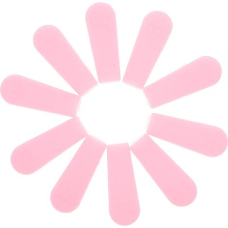 10pièces Pinces pour Machines à Pinces Protections pour Machines à Manchons Antidérapants Silicone Rehausseurs (1/5)