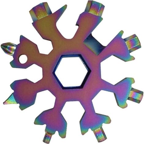 18-en-1 Outil Multi Flocon de Neige, Incroyable, Neige Multitool (1/5)