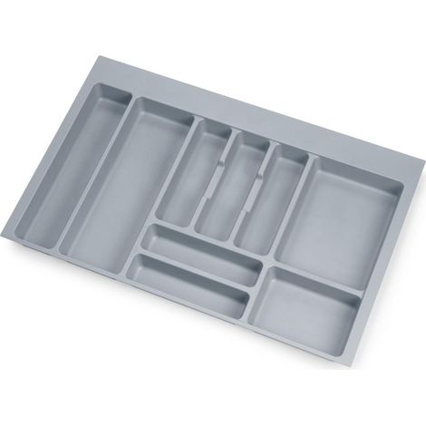 Range Couvert Ajustable, 736x482mm, bac Couverts pour tiroir Largeur de Module 80cm (1/5)