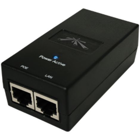 POE-24-12W-G adaptador e inyector de PoE 24 V