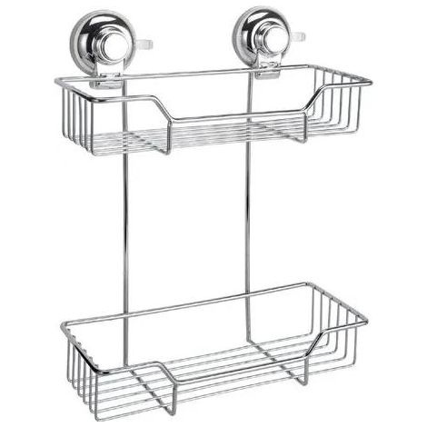 Gedy HO19 13 Duschablage Doppelt Chrom